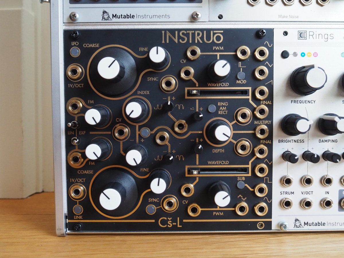 モジュラーシンセ Instruo Cs-L （ABC Bastle Instruments モジュラー 